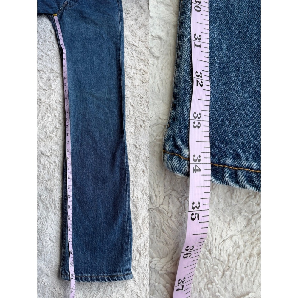 Levis 501 For Women Vintage Made in USA High Waist Slim Straight Leg Jeans 25 - Picture 5 of 12